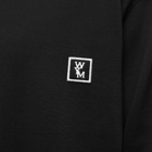 Wooyoungmi Men's Back Print Crew Neck Sweat in Black