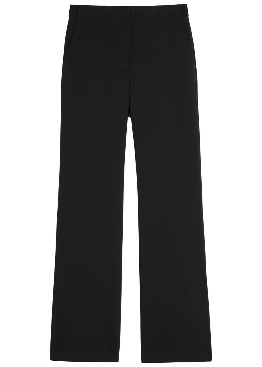 Simkhai Kenna Flared-leg Woven Trousers Black
