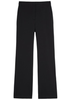 Simkhai Kenna Flared-leg Woven Trousers Black