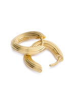 Otiumberg Twisted 14kt Gold Vermeil Hoop Earrings - One Size