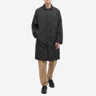 Fred Perry Men's Button Through Mac in Black