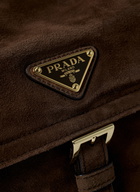 Prada Suede Explore Crossbody Bag