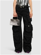 OFF-WHITE Jitney 1.4 Leather Top Handle Bag