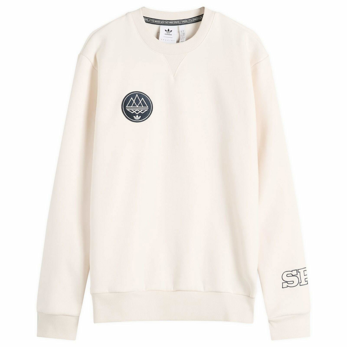 Adidas Men's SPZL Sweatshirt in Chalk White