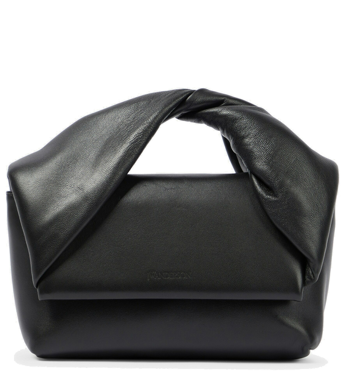 JW Anderson - Twisted Midi leather shoulder bag JW Anderson