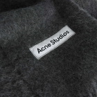 Acne Studios Vally Dip Dye Scarf in Dark Grey 