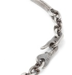 M.Cohen - Terra Oxidised Sterling Silver Bracelet - Silver