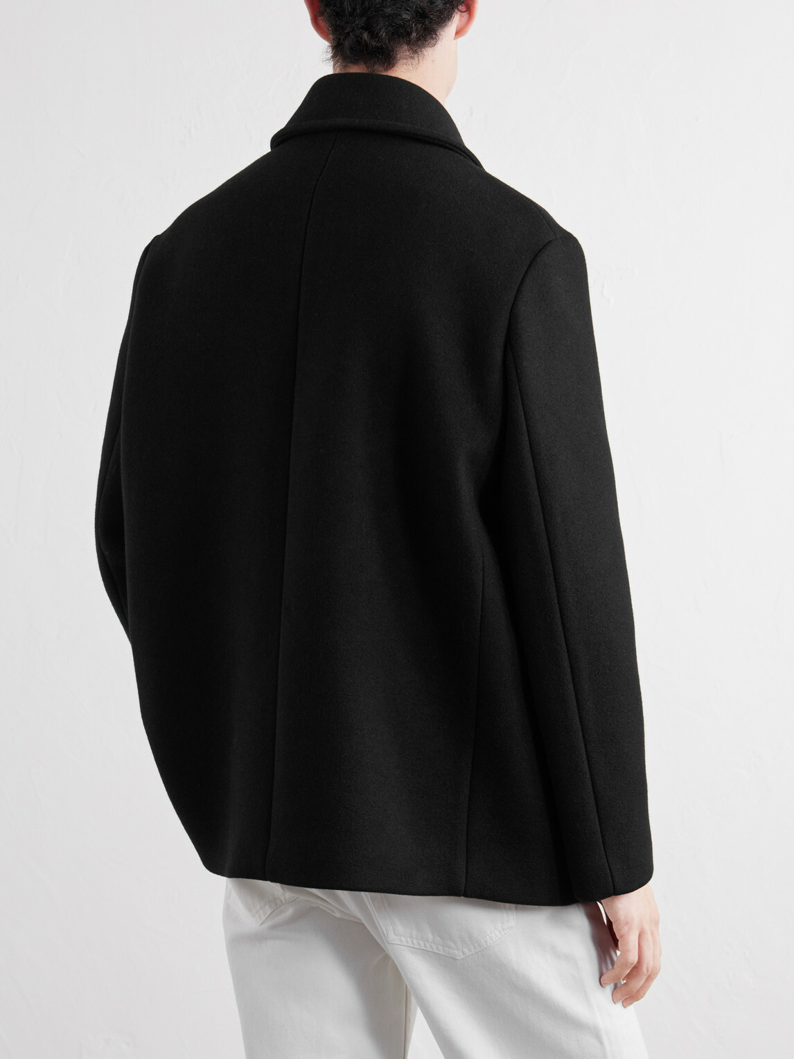 TOTEME - Wool Peacoat - Black