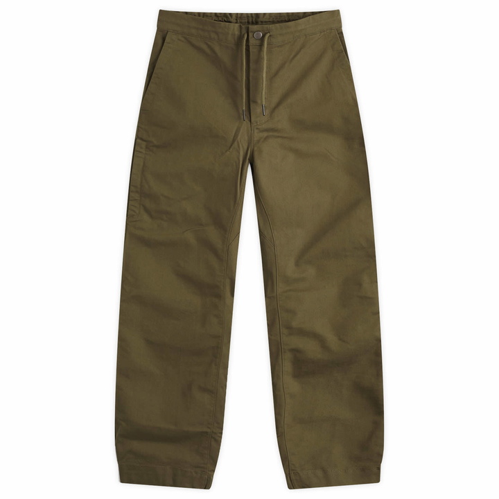 Photo: Patagonia Men's Twill Traveler Pants in Basin Green