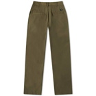 Fred Perry Men's Tapered Trouser in Uniform Green
