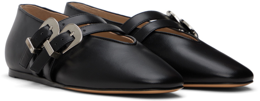Le Monde Beryl Black Claudia Ballerina Flats