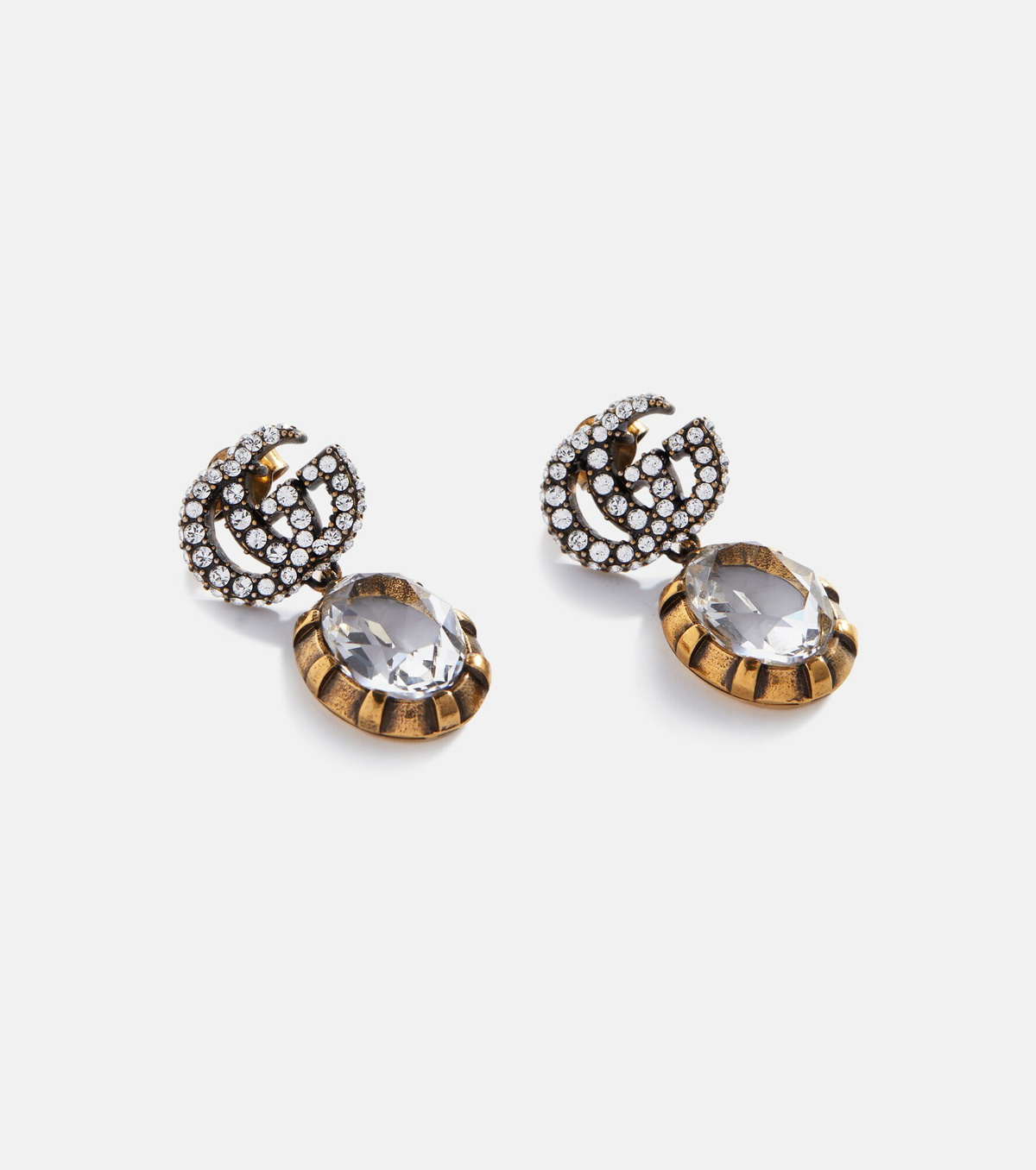 Gucci - Double G embellished earrings Gucci