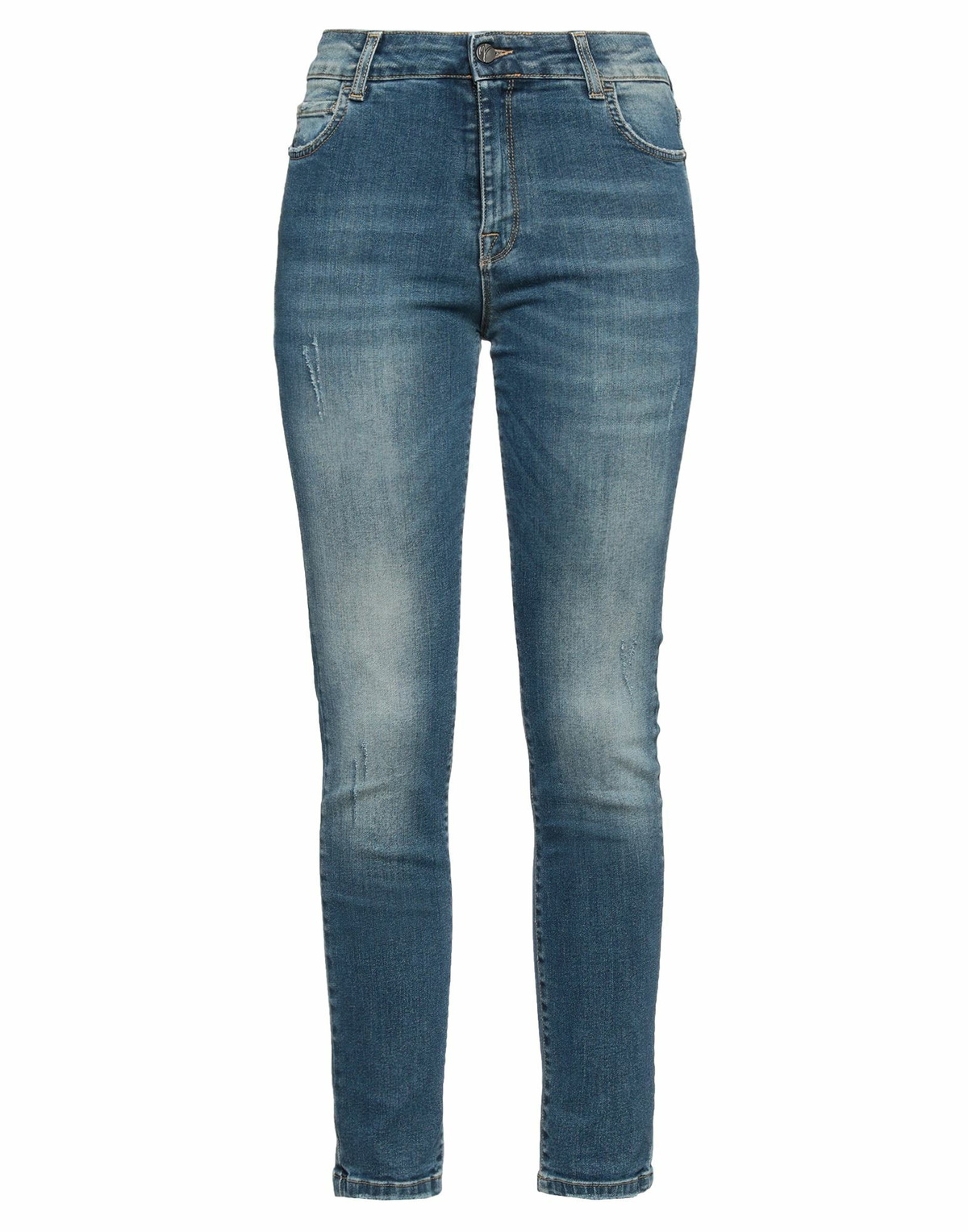 Manila Grace Womens Jeans in Blue