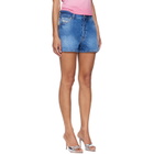 Diesel Blue De-Helios Denim Shorts