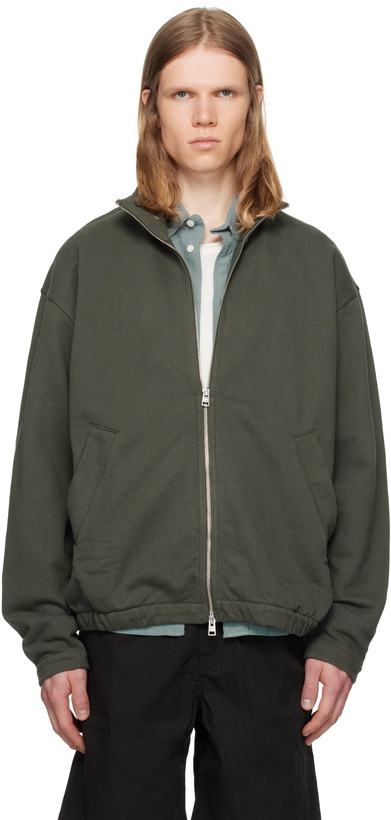 Photo: NORSE PROJECTS Green Bjorn Organic Loopback Track Jacket