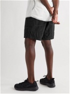 AND WANDER - Belted Nylon Shorts - Black