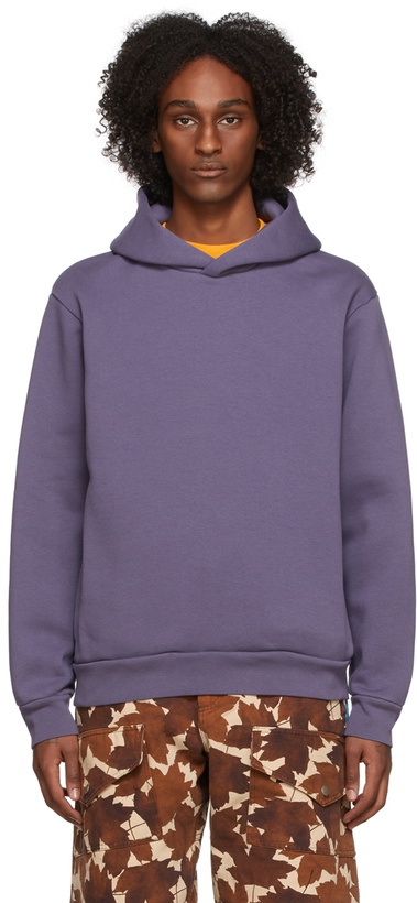 Photo: Acne Studios Purple Fleece Hoodie