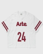 Arte Antwerp American T'shirt Mesh Fleece White - Mens - Shortsleeves