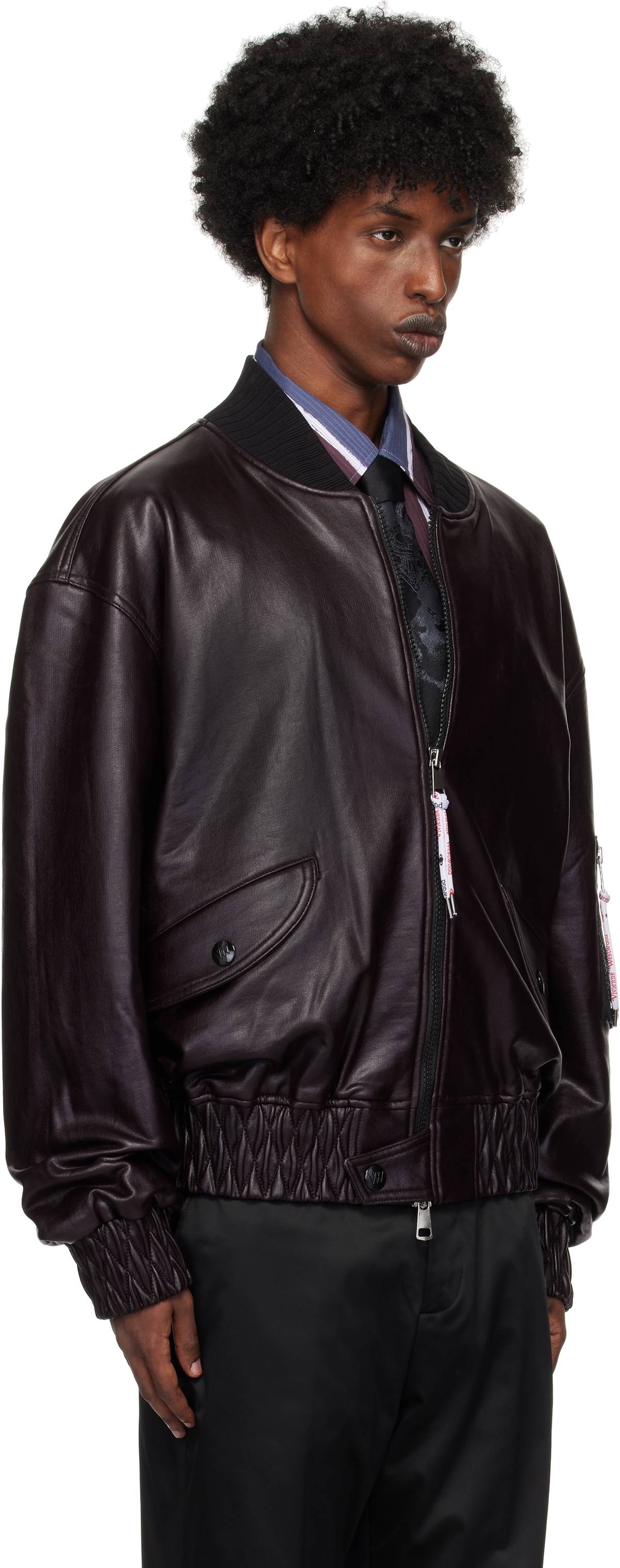 VIVIENNE WESTWOOD★Bernardo ボンバージャケット メンズ Vivienne Westwood Bernardo ボンバージャケット