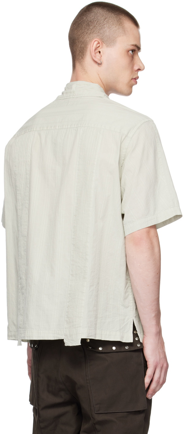 NVRFRGT Green Garment-Dyed Shirt