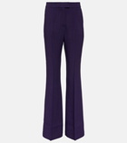 Galvan High-rise flared pants