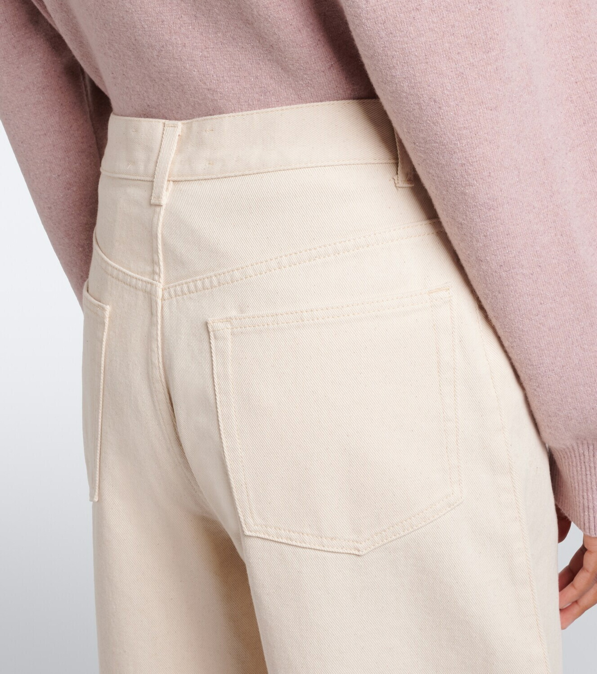 Róhe Berber barrel-leg jeans