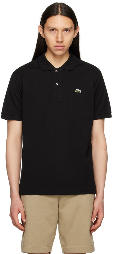 Photo: Lacoste Black Original L.12.12 Polo