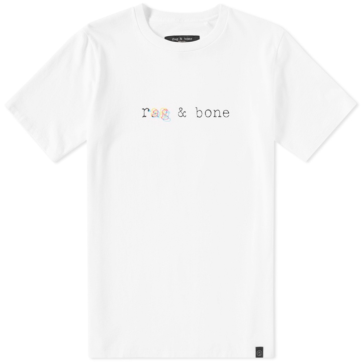 Photo: Rag & Bone Glitch Logo Tee