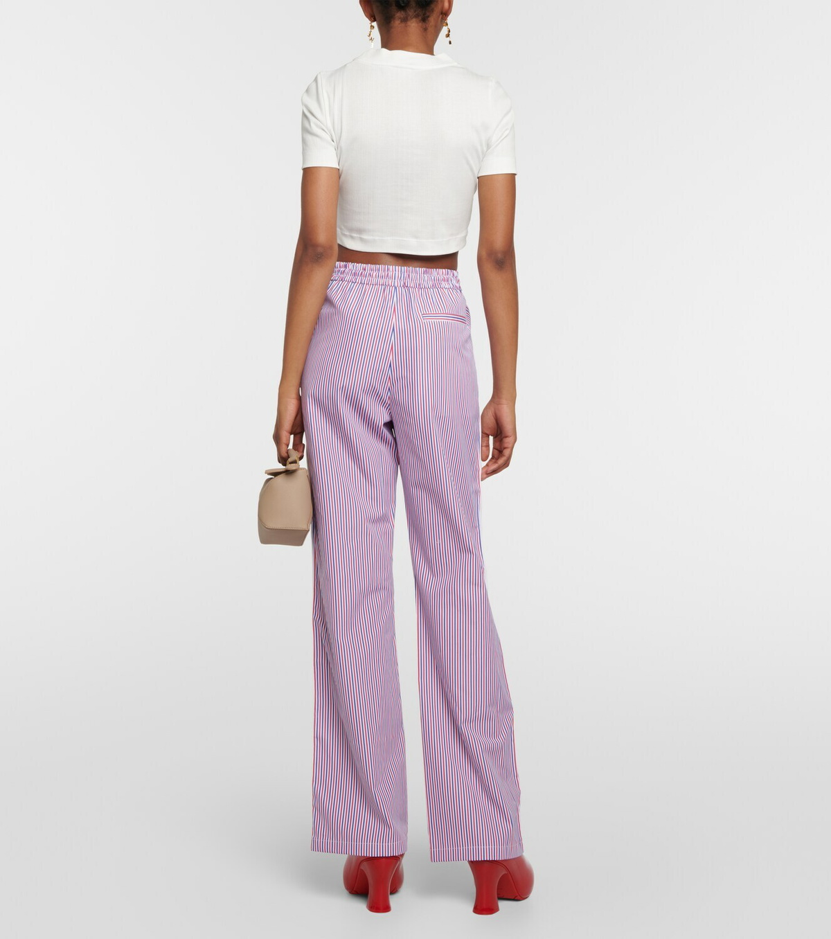Loewe Striped cotton track pants Loewe