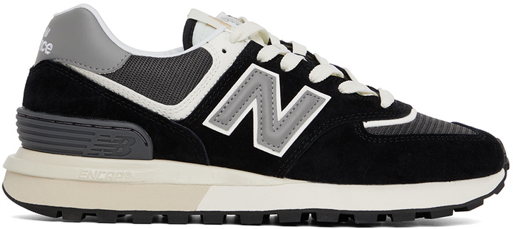 Photo: New Balance Black 574 Legacy Sneakers