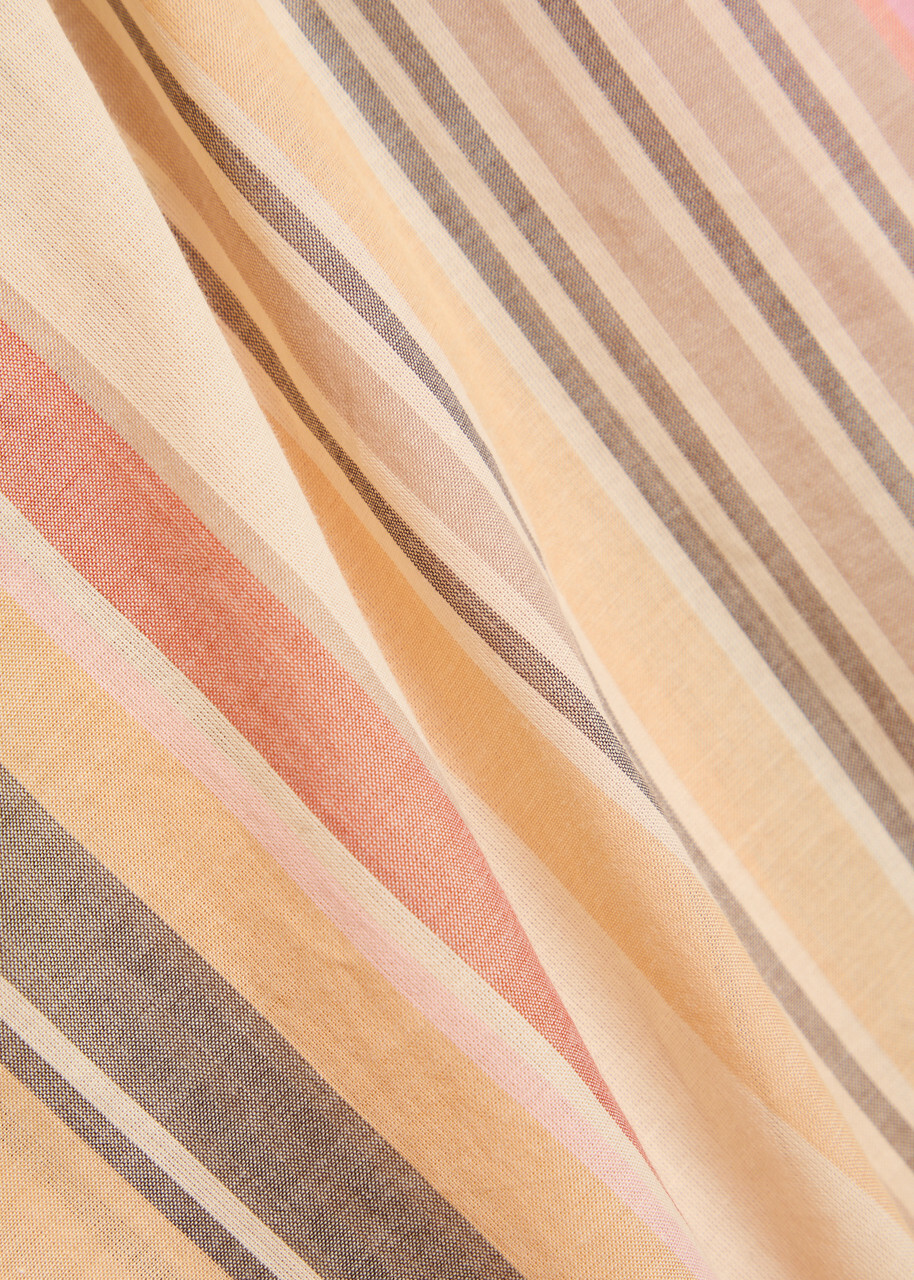 Faithfull The Brand Aina Striped Cotton top Multicoloured