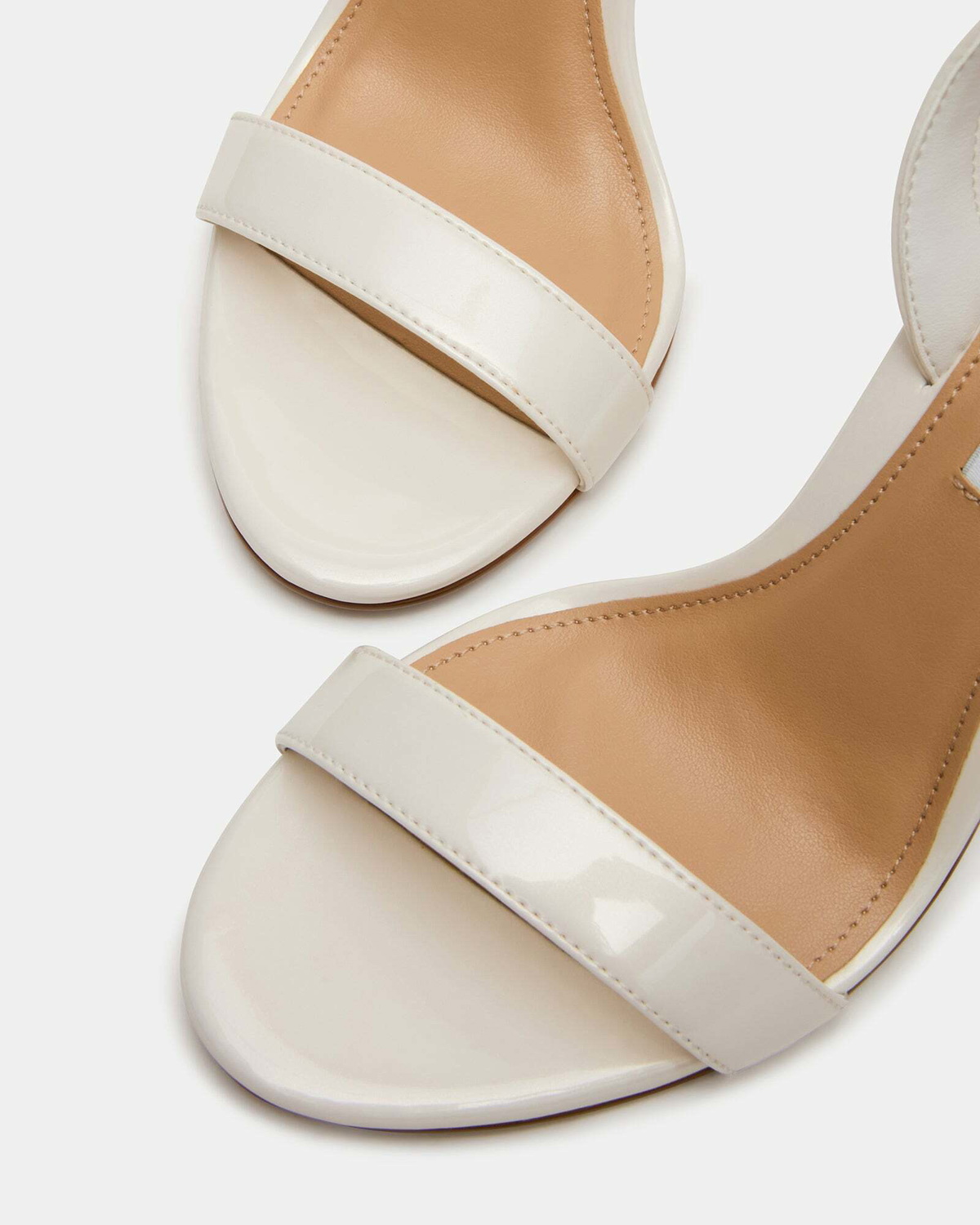 Steve Madden Jady Heels in Natural Patent