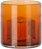 Nate Cotterman SSENSE Exclusive Orange Cube Glass