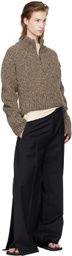T/SEHNE Black Palazzo Trousers
