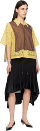 UNDERCOVER Yellow & Brown UP1F1406 Shirt