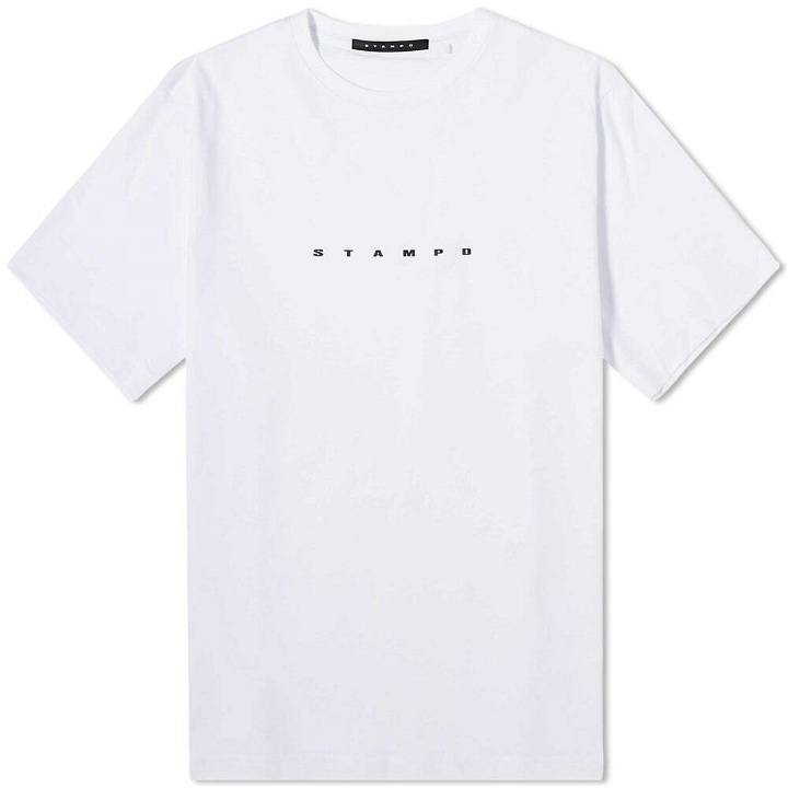 Photo: Stampd Men's Strike Logo Perfect T-Shirt in White