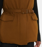 Loro Piana - Laytin belted cashmere down vest