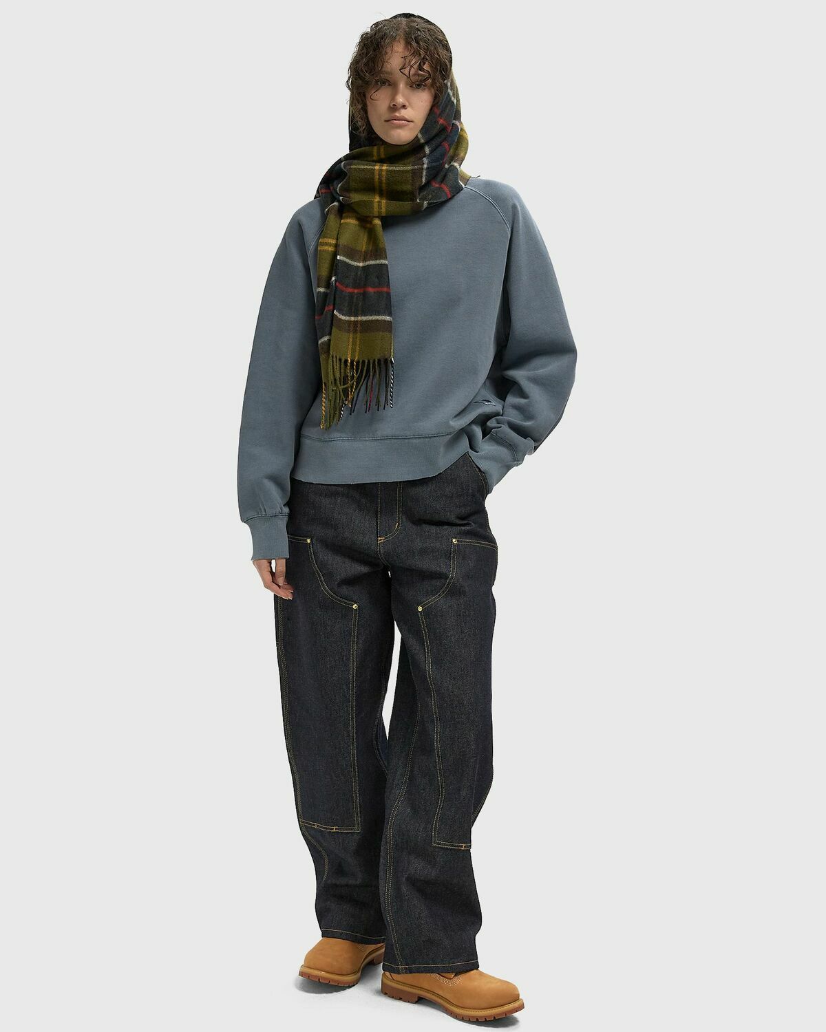 Carhartt WIP Torion Sweat Blue Womens Sweatshirt