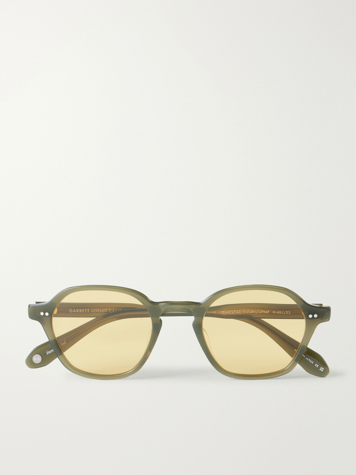 Garrett Leight California Optical - Temescal Hexagon-Frame Acetate Sunglasses