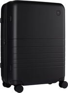 Monos Black Expandable Check-In Medium Suitcase