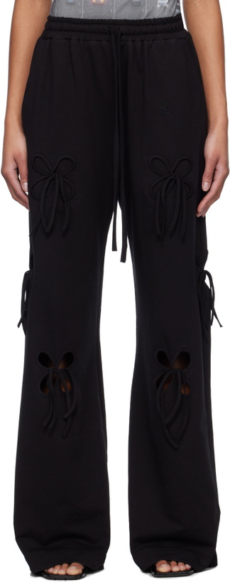 Photo: J.Kim Black Petal Lounge Pants
