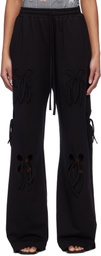 J.Kim Black Petal Lounge Pants