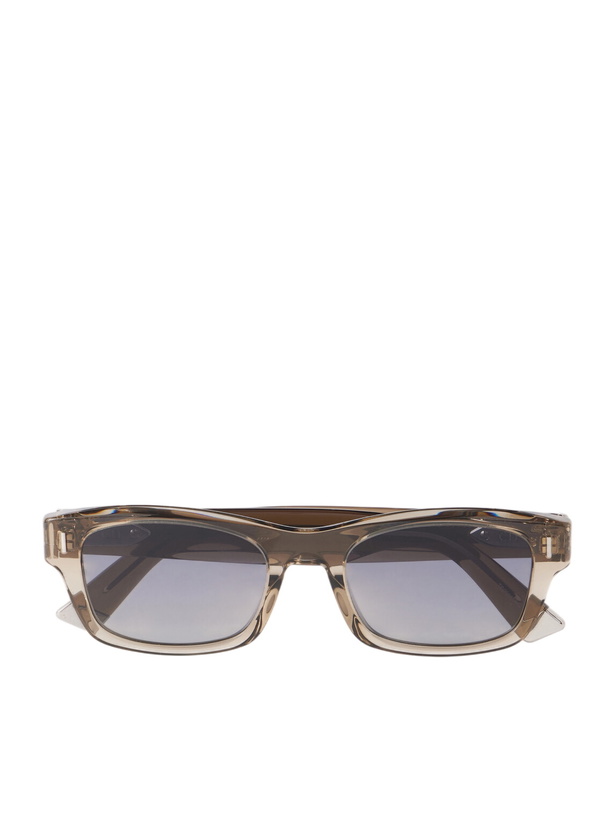 Photo: Dior Eyewear - DiorTailoring S3I Square-Frame Acetate Sunglasses - Brown