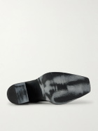 Balenciaga - Monsieur Leather Ankle Boots - Black
