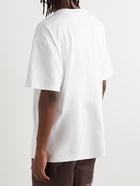 Nike - NRG ACG Logo-Embroidered Jersey T-Shirt - White