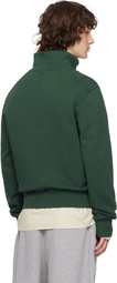 Entire Studios Green Port Pullover Sweatshirt