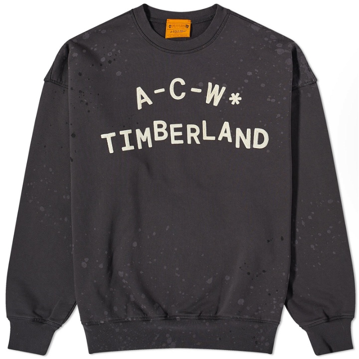 Photo: Timberland Men's x A-COLD-WALL* Crew Sweat in Forget Iron