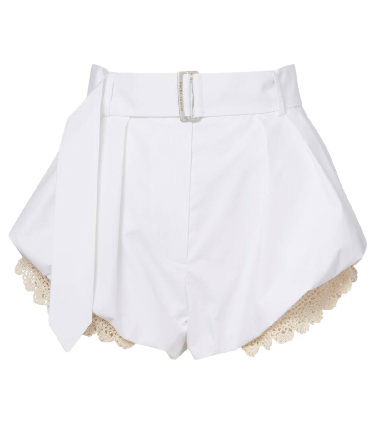 ワンピース MAGDA BUTRYM Women Mid Skirts 176424 WHITE Rose sweetheart midi dress in white