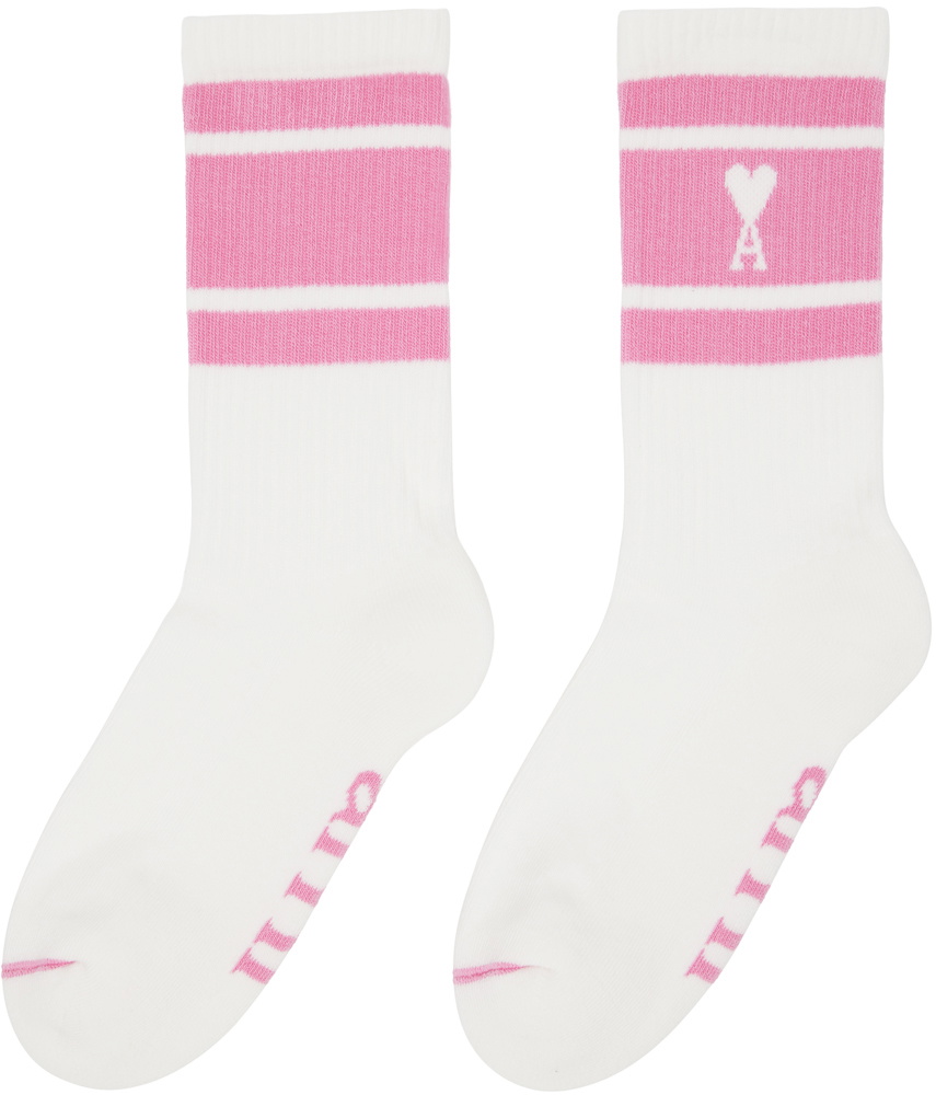 【AMI PARIS】TWO TONE ADC SOCKS◆USC022379 AMI Paris TWO TONE ADC SOCKS Blue | BSTN Store