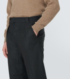 Loro Piana Reinga wool and cashmere slim pants